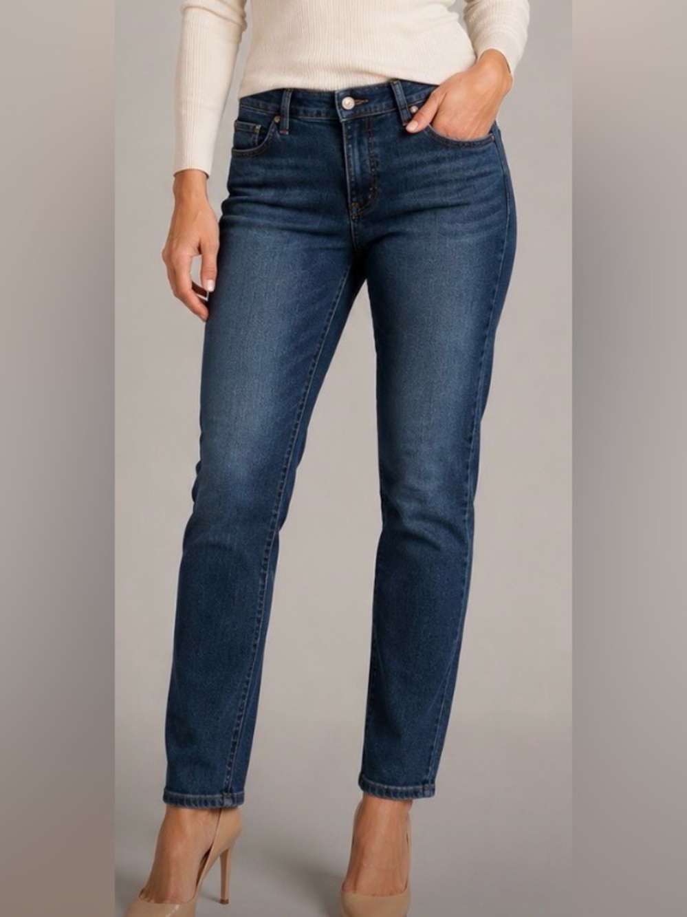 Uniqlo Women's Skinny Jeans in Blue